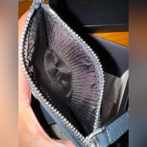 MCM Dark Grey Lauretos Himmel Bifold Wallet - NWT Full Inclusion - Picture 6 of 9